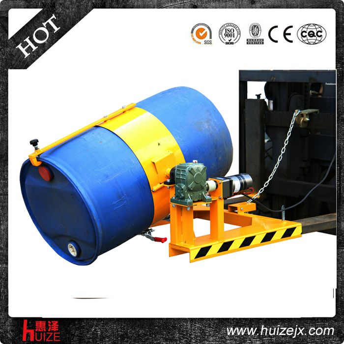 叉車專用倒桶機(jī)具（塑鐵桶，電翻轉(zhuǎn)）