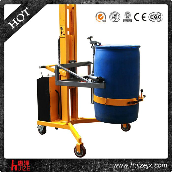 半電動油桶車（直角腿，夾鐵桶翻轉）3