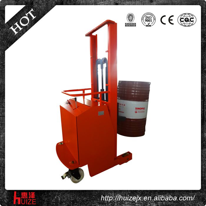 半電動(dòng)配重油桶車（無底腿,只堆垛，不翻轉(zhuǎn)）