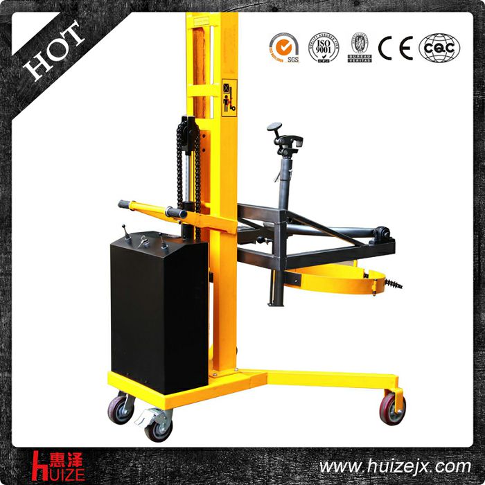 半電動油桶車（直角腿，夾鐵桶翻轉(zhuǎn)）2